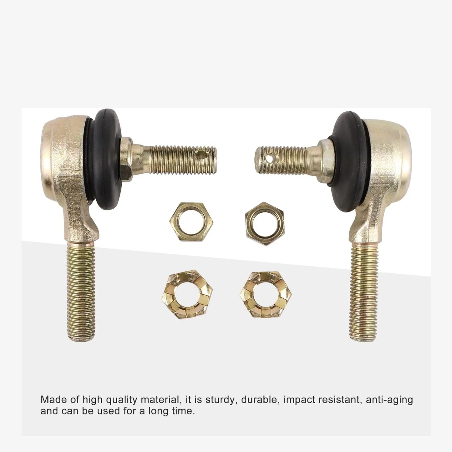 290mm Heavy-Duty Tie Rod Assembly | 10mm Thread | For 50cc-250cc ATV, Quad & Go Kart - goofitmoto