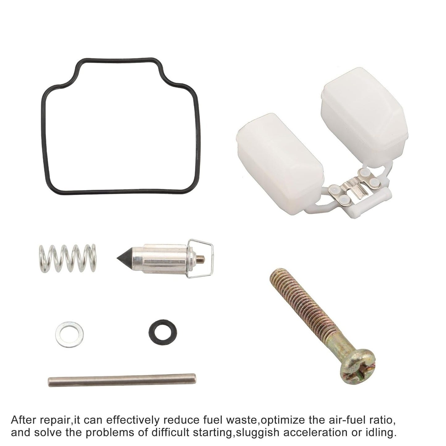 GOOFIT 30mm Carburetor Repair Kits Replacement for Helix CN250 Elite CH250 Baja Roketa 250 Water-Cooled 250cc ATV Scooter