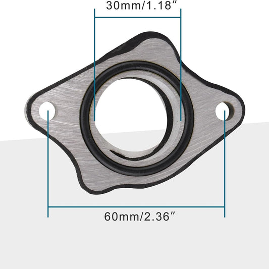 GOOFIT 30mm Intake Manifold Pipe for CG 200cc 250cc Roketa Sunl JCL BMS Chinese ATV Quad Go Kart