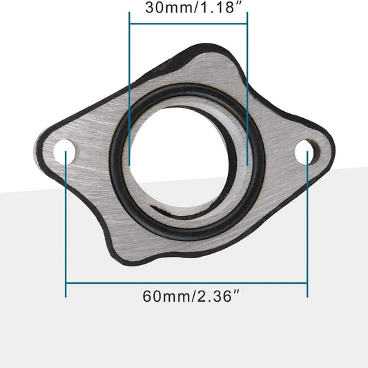 30mm Intake Manifold Pipe for 200cc 250cc CG Vertical Engines | ATV, Quad, Go Kart - goofitmoto