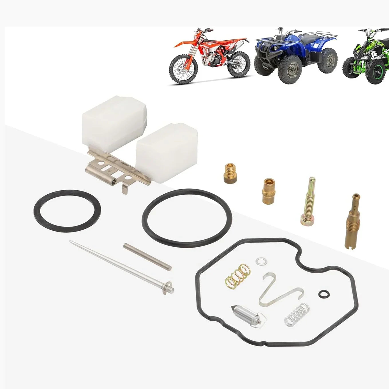30mm PZ30 Carburetor Repair Rebuild Kit for 150cc 160cc 250cc Pit Dirt Bike ATV - goofitmoto