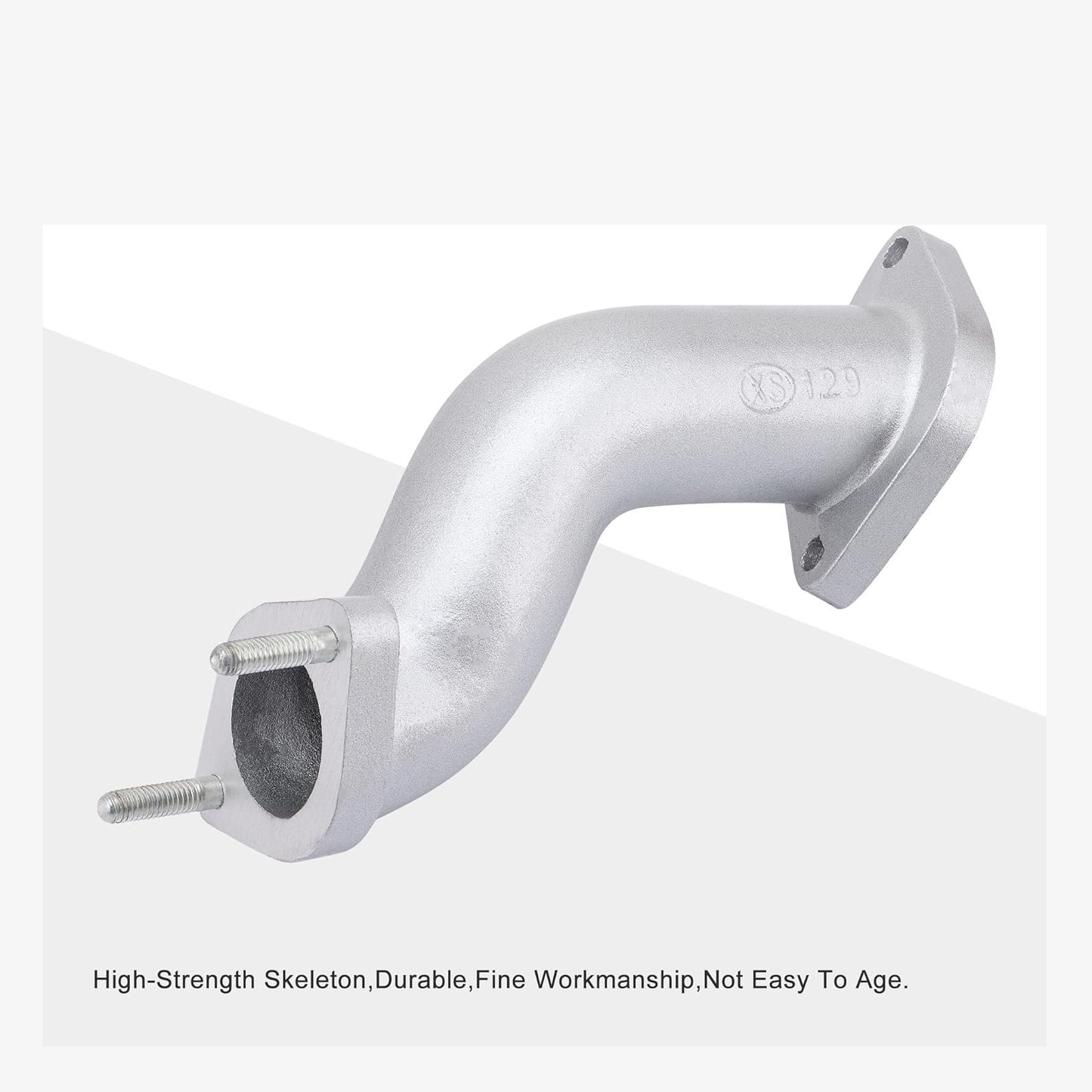 GOOFIT 30mm S-shaped Intake Manifold Pipe for CG 250cc ATV Dirt Bike Go Kart