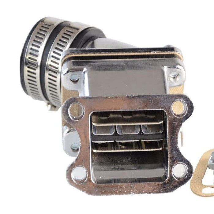 GOOFIT 32mm Intake Manifold Pipe Adapter Gasket Set Replacement for 2 Stroke DIO 50 ZX SE50 SK50 SA50 Elite Scooter