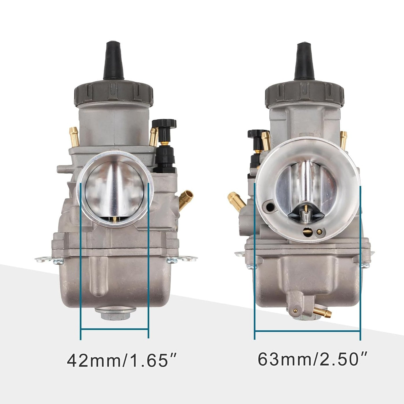 GOOFIT 33mm-42mm Carburetor Replacement for PWK 250cc-650cc