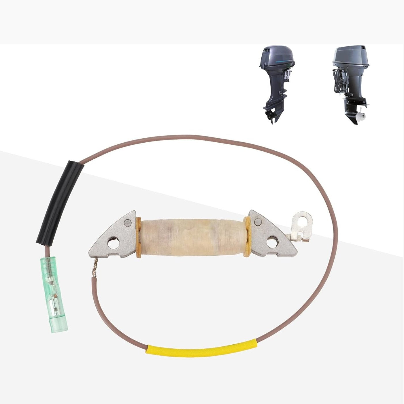 GOOFIT 6F5-85520-G0 Marine Charge Coil Replacement for Boat Engine 2T 40HP Outboard Generator Accessories 6F5-85520