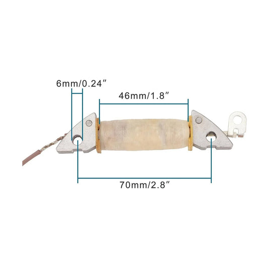 Charge Coil for Yamaha 40HP 2-Stroke Outboard Engine (6F5-85520-G0) - goofitmoto