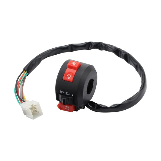 GOOFIT 7 Wire 3 Function Handle Coil Ignition Switch Replacement for 50cc 70cc 90cc 110cc 125cc 150cc 250cc Scooter Motorcycle