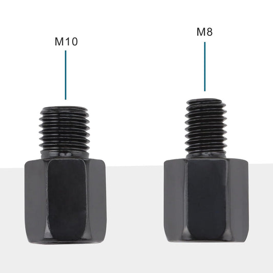 GOOFIT ATV Rear View Mirror 360 Degrees Ball-Type Side Rearview Mirror with 7/8" Handlebar Mount replacement for Motocycle Scooter Moped ATV Quad Dirt Bike