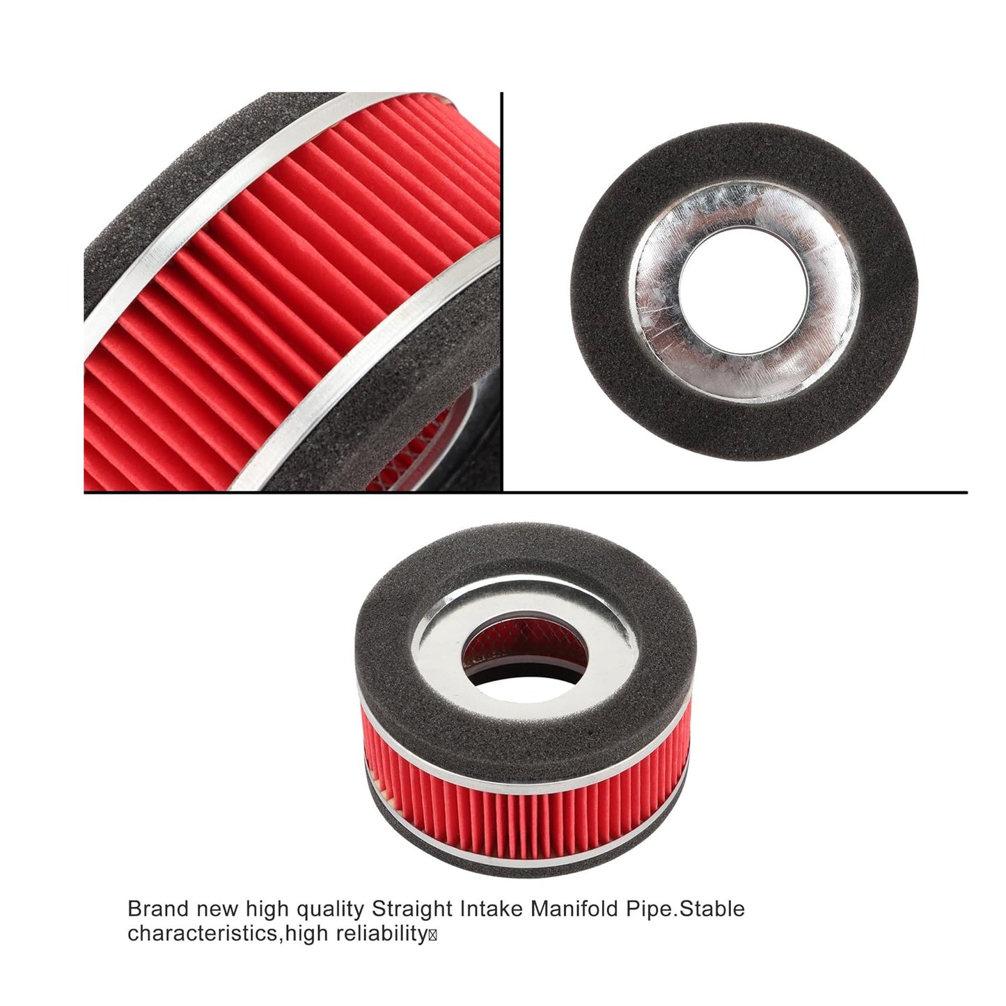 GOOFIT Air Filter Cleaner Element for Jonway YY150T-12 GY6 125cc 150cc Scooter Moped Motor