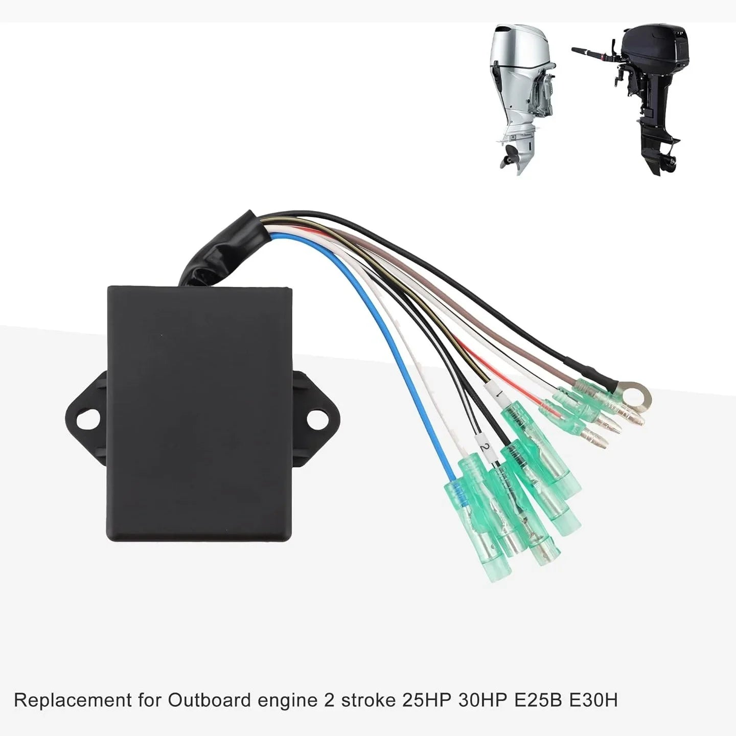 CDI Box Unit Assy for 25HP & 30HP 2-Stroke Outboard Engines | E25B E30H - goofitmoto