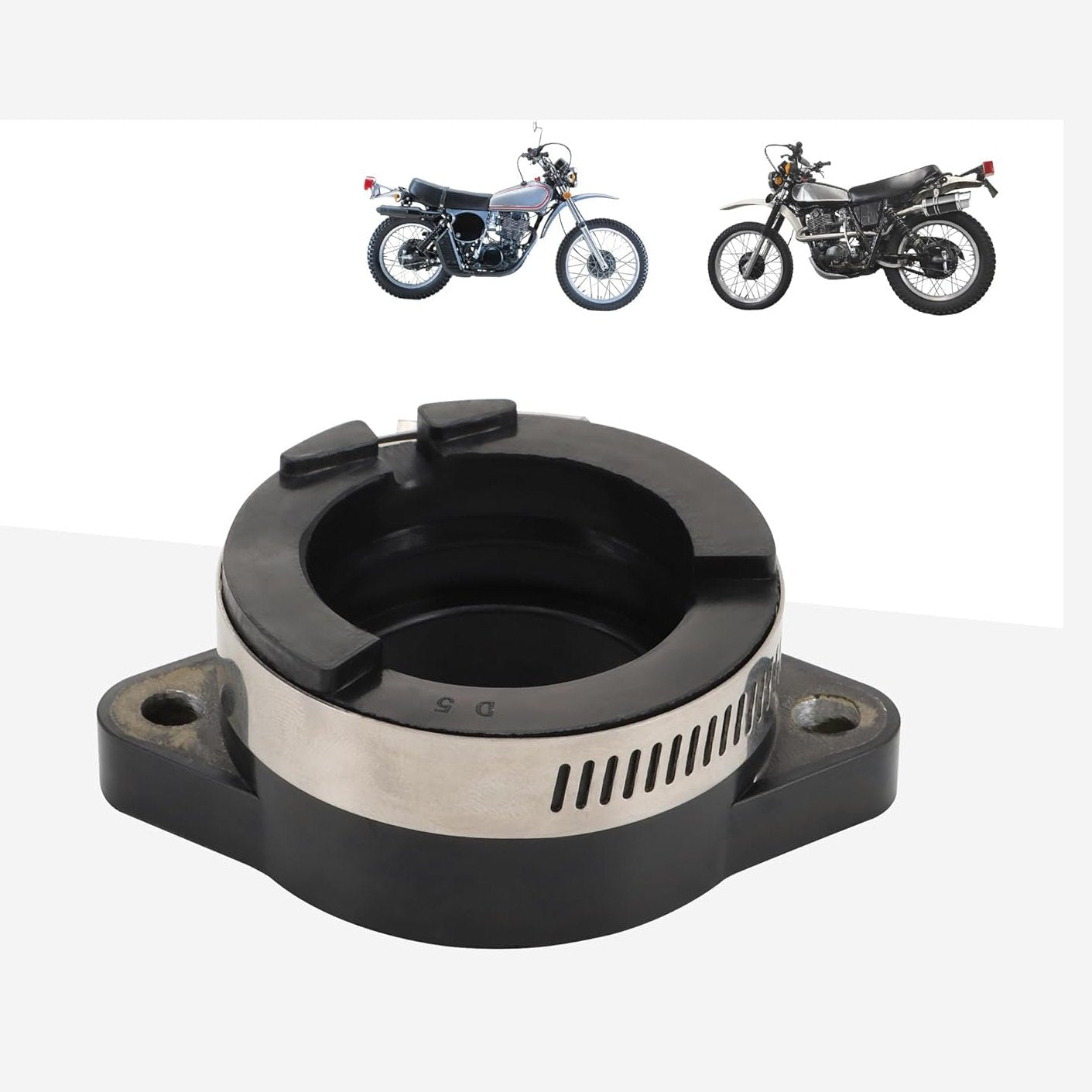 GOOFIT Carburetor Intake Manifold Boot Replacement for TT500 SR500G XT500 OEM #1U6-13565-02#583-13565-01