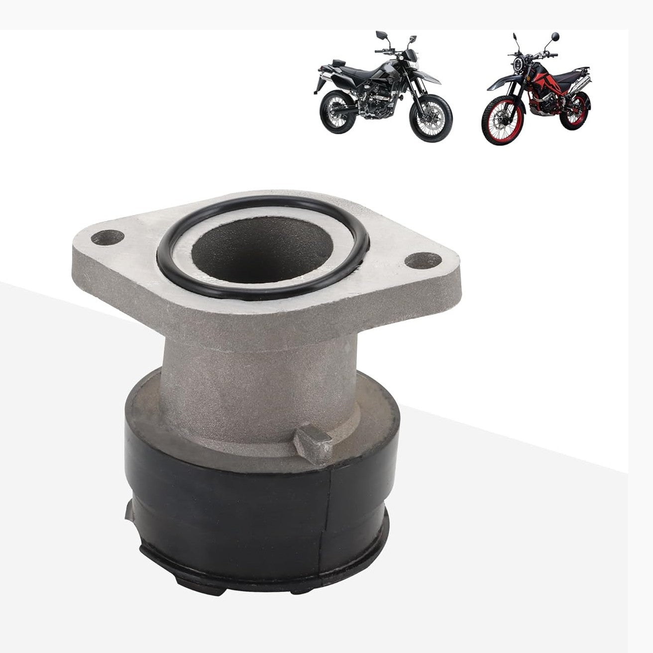 GOOFIT Intake Manifold Carburetor Boot for 4XE-13586-00-00 Bear Tracker 250 YFM250X 1999-2004 YFM250 90450-49001-00 Joint Boot Connector