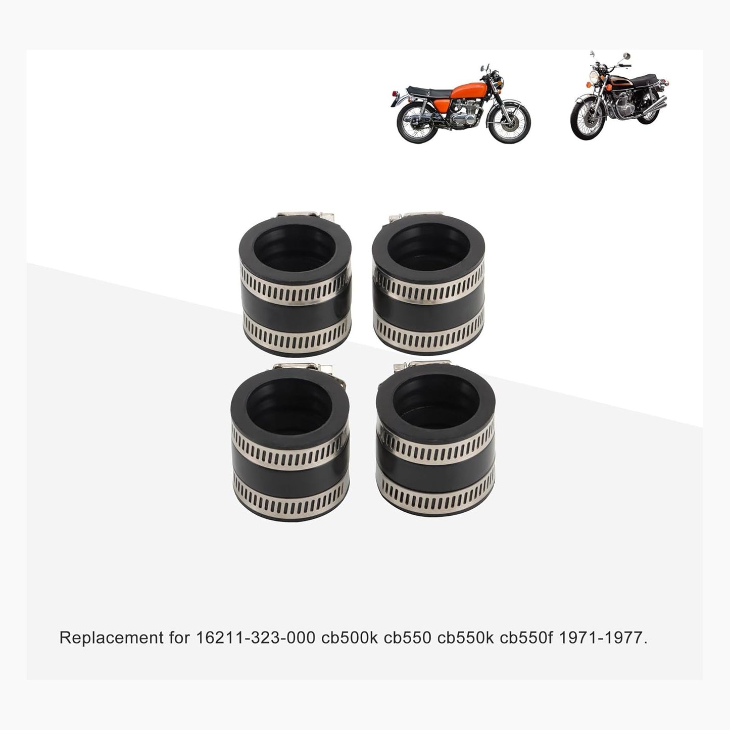 GOOFIT Intake Manifold Pipe Replacement for 16211-323-000 CB500K CB550 CB550K CB550F 1971-1977