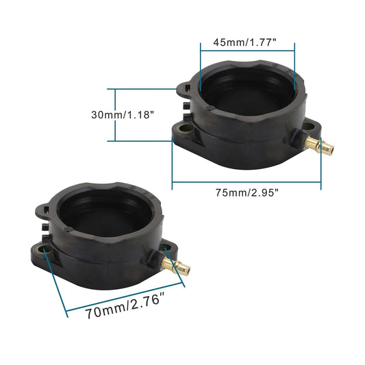 GOOFIT Intake Manifold Pipe Replacement for ZX1100 ZX1200 ZZR1200 ZX11 ZX 1100 ZZ-R1100