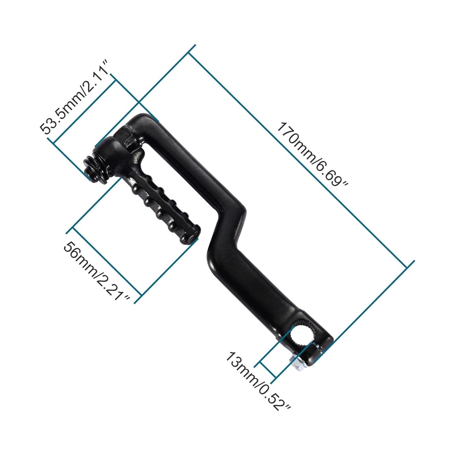 GOOFIT Kick Start Lever Replacement for 4 Stroke GY6 50cc 60cc 80cc 150cc 139QMB Chinese Scooter ATV Moped