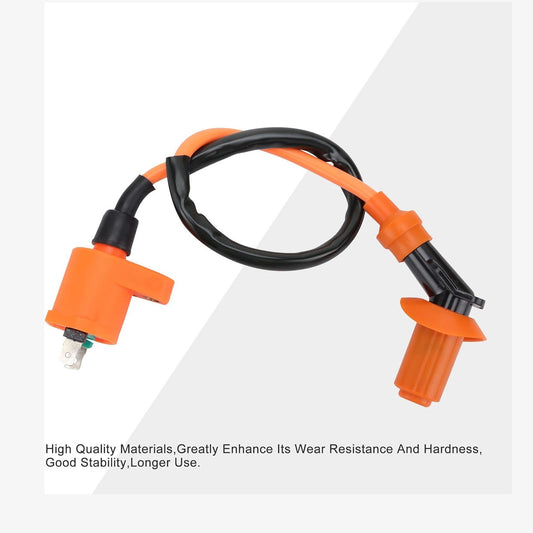 GOOFIT Modified 6 Pin CDI Racing Ignition Coil Set Replacement for Yerf Dog GY6 50cc 60cc 80cc 125cc 150cc 139QMB 152QMI 157QMJ Engines Go Kart ATV Scooter Dirt Bikes