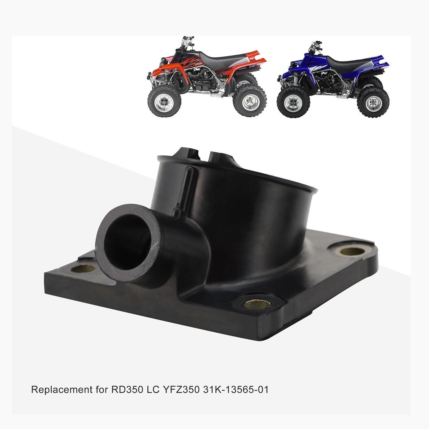 GOOFIT Motorcycle Carburetor Adapted Interface Intake Manifold Replacement for RD350 LC YFZ350 31K-13565-01