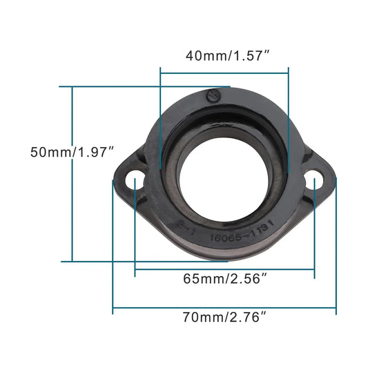 Intake Manifold Boot for Kawasaki GPZ1100, KZ1000, ZX1100 | OEM 16065-1131 - goofitmoto