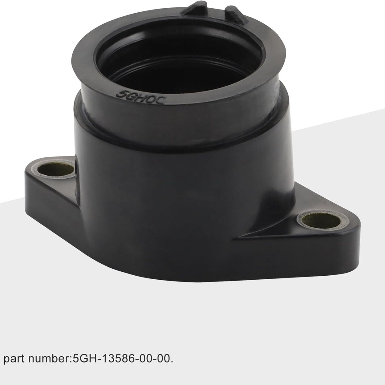 GOOFIT Motorcycle Carburetor Intake Manifold Boot Replacement for YFM400F Grizzly YFM450 YFM450 YFM400 2000-2014 5GH-13586-00-00