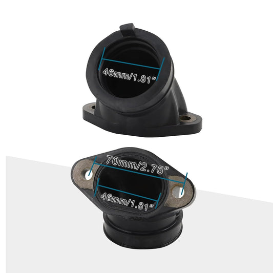 GOOFIT Motorcycle Carburetor Intake Manifold Interface Inlet Pipe Replacement for Sportsman ATP500