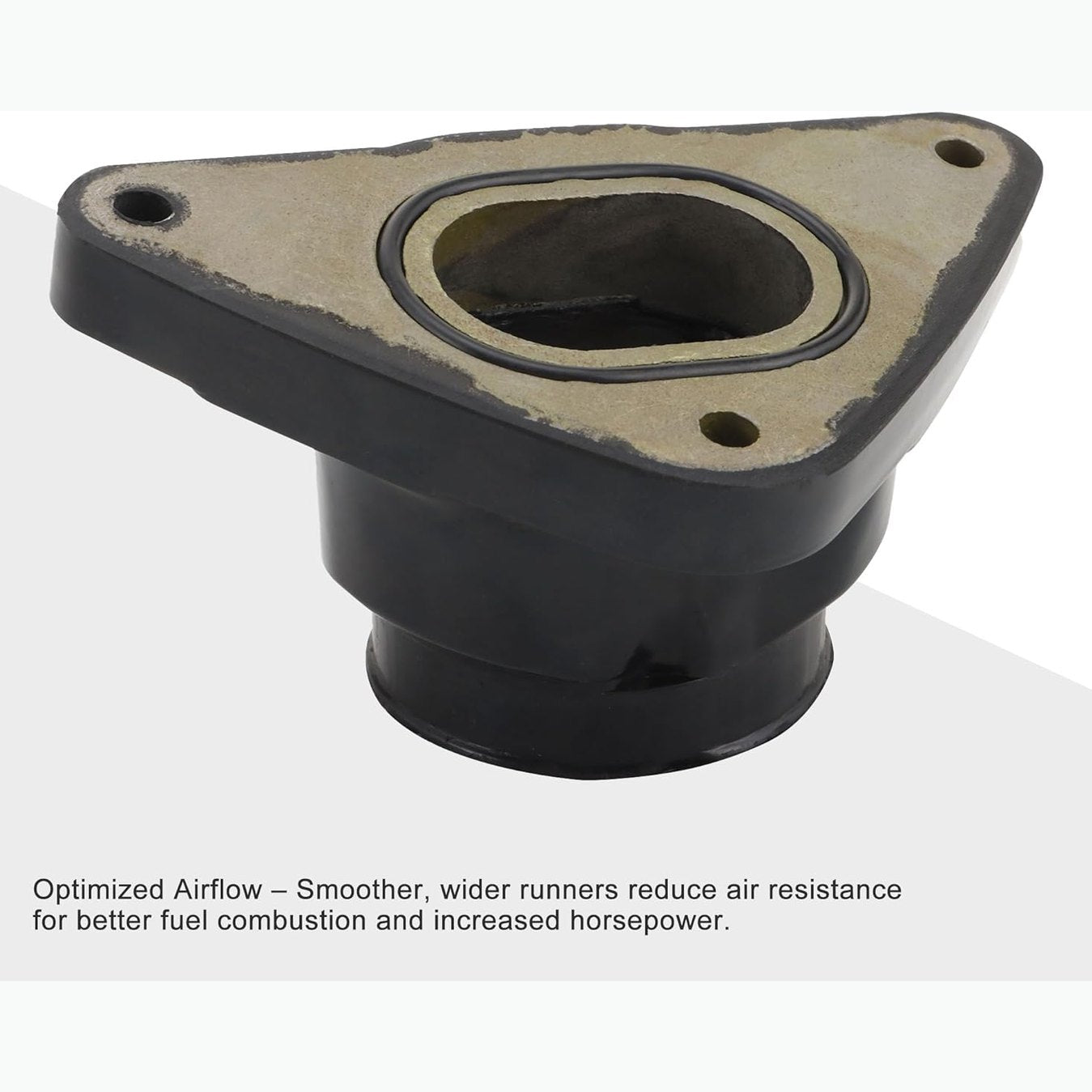 GOOFIT Motorcycle Carburetor Intake Manifold Interface Inlet Pipe Replacement for TRX400 TRX400EX TRX400X