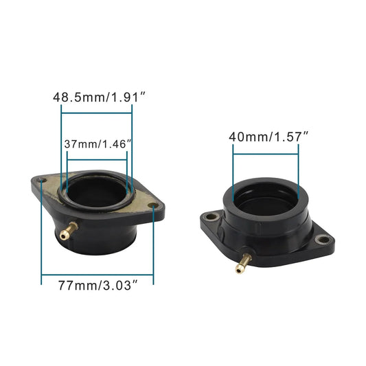 Intake Manifold Adapter for Yamaha V-Star 1100, BT1100 Bulldog | OEM 5EL-13586-00 - goofitmoto