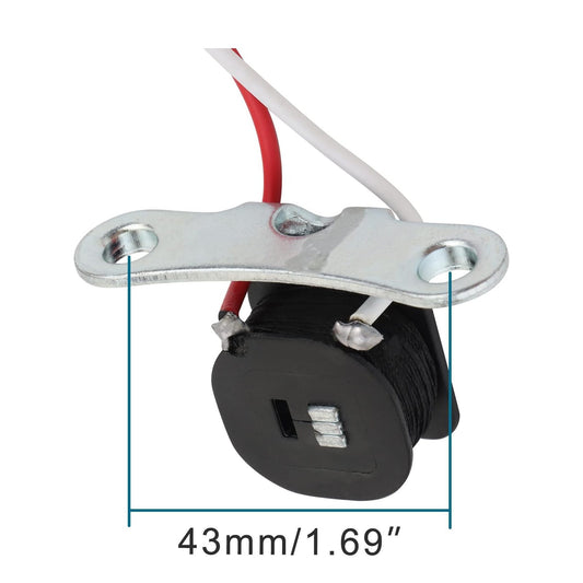 GOOFIT Motorcycle Ignition Stator Pick Up Trigger Coil Replacement for Serow 225 TW125 TW225 TW200 TTR225 ST225 SR125 125 225 TW TTR