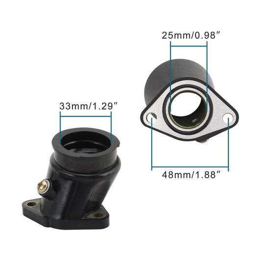 GOOFIT Motorcycle Parts Carburetor Adapted Interface Intake Manifold Replacement for CA250 CMX250 CMX250C BT125