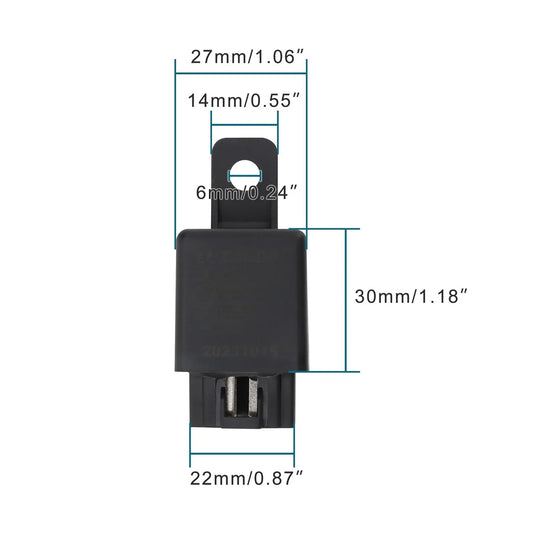 Fuel Pump Relay 12V 40A for GY6 169cc 170cc EFI, Jonway 200, GTX 250 - goofitmoto