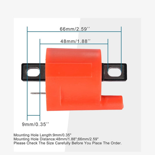 GOOFIT Racing Ignition Coil for CG 125cc 150cc 200cc 250cc ATV Scooter Moped