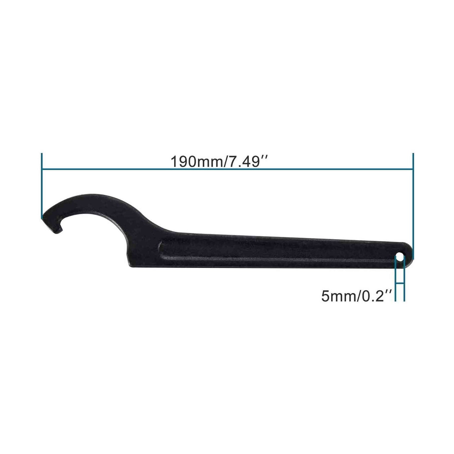 GOOFIT Rear Shock Spanner Wrench for 50cc 70cc 90cc 110cc 125cc 150cc 200cc 250cc Universal Motorcycle