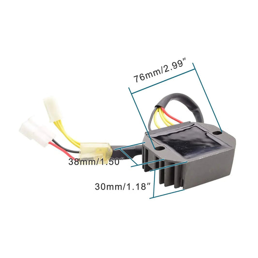 Voltage Regulator Rectifier for Suzuki DR650, GS500E, Bandit GSF250/400 & GSXR400 - goofitmoto