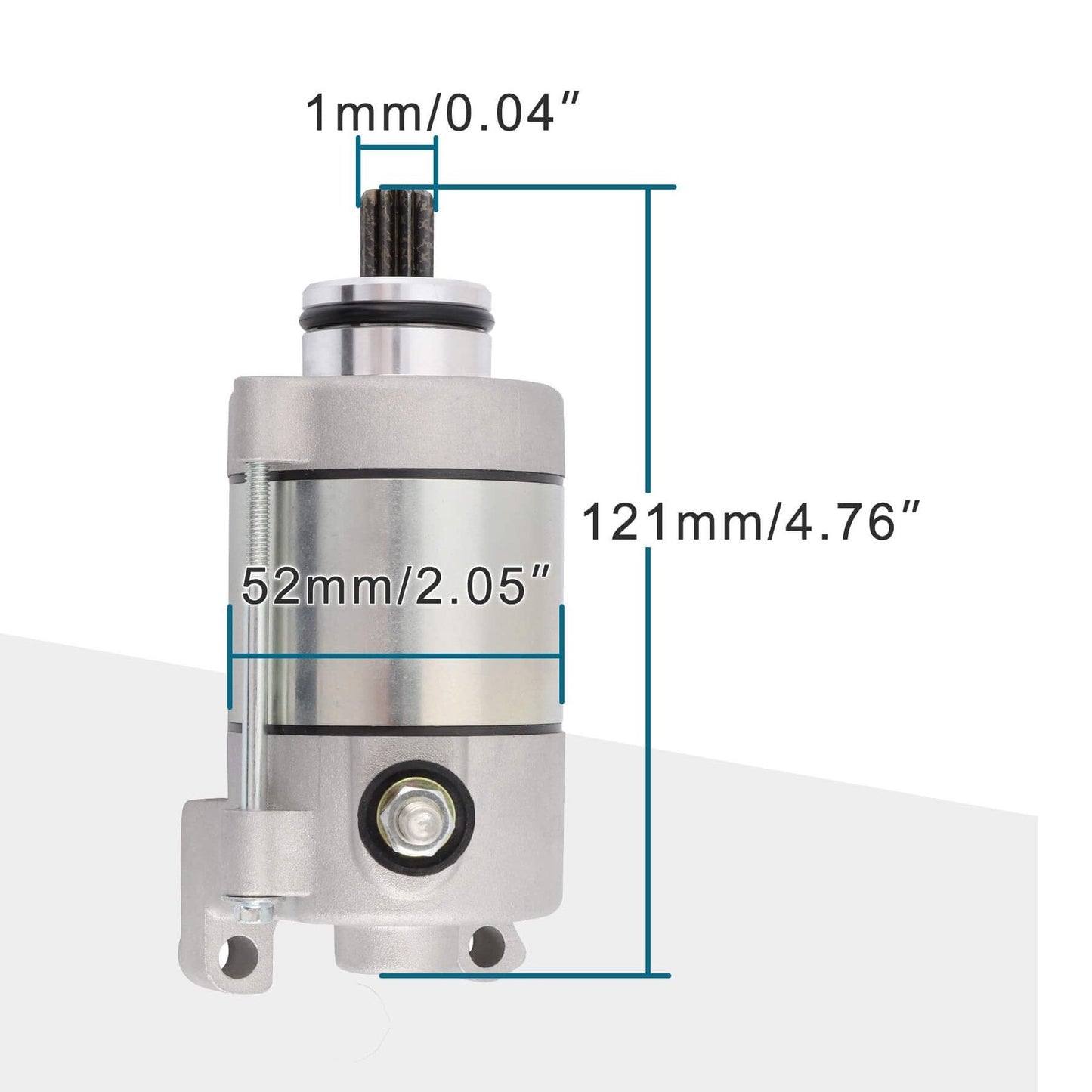 GOOFIT Starter Motor Replacement for CRF450X 2005-2016 31200-MEY-671 Motorcycle