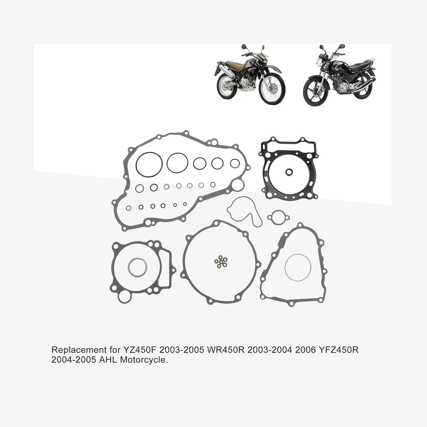 Crankcase Gasket and Oil Seal Kit for Yamaha YZ450F WR450R YFZ450R - goofitmoto