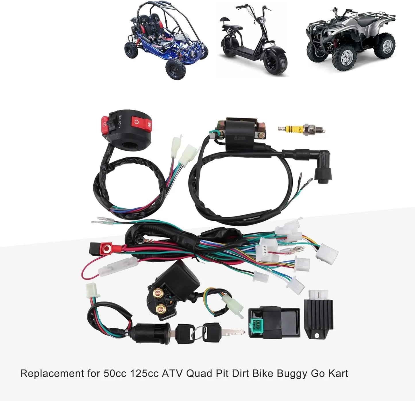 Complete Ignition Rebuild Kit for 50cc-125cc ATV & Go Kart - goofitmoto