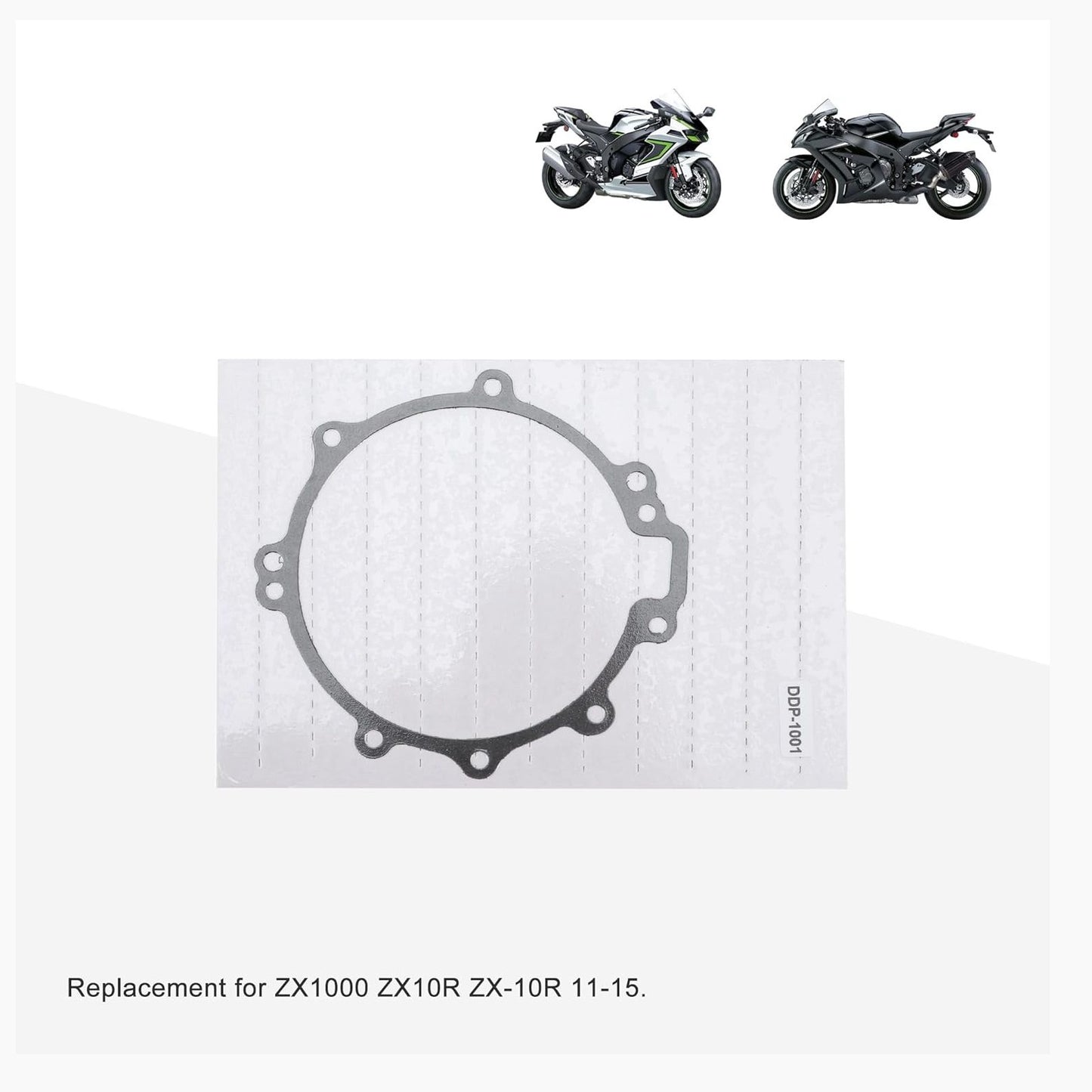 GOOFIT Stator Generator Crankcase Cover Gasket Replacement for ZX1000 ZX10R ZX-10R 11-15