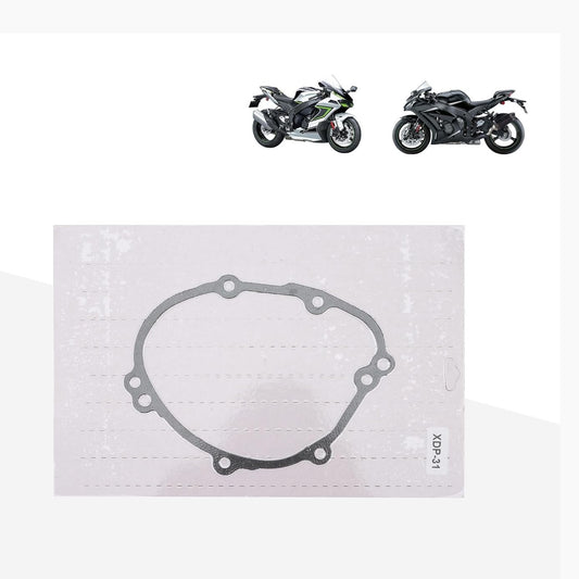GOOFIT Stator Generator Crankcase Cover Gasket Replacement for ZX10R ZX-10R 06-10
