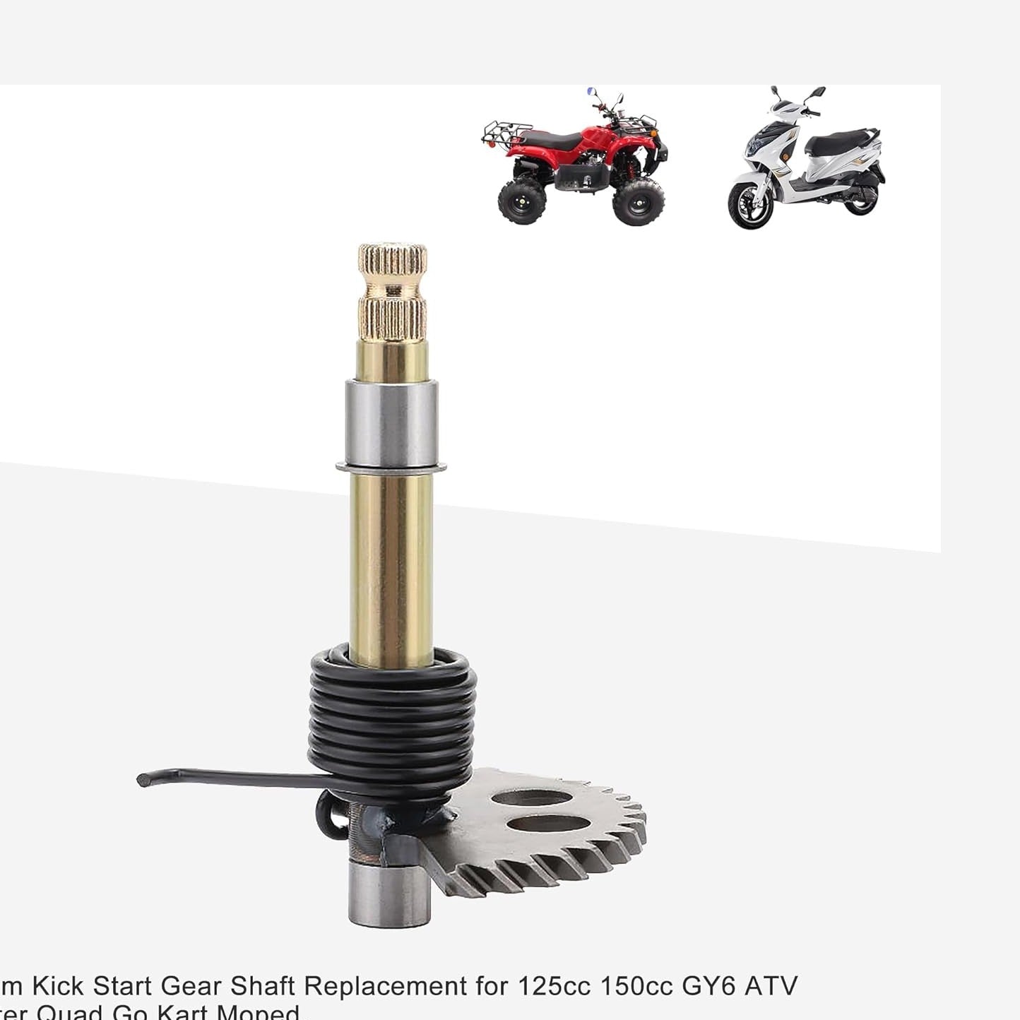 Kick Start Gear Shaft For GY6 125cc 150cc