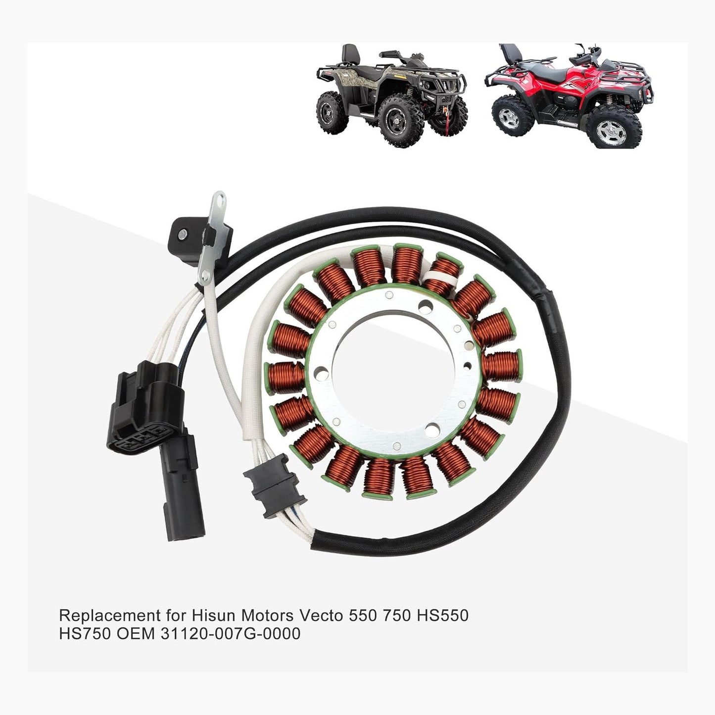 Magneto Stator Coil for Hisun 550 750 HS550 HS750 Vecto | 31120-007G-0000