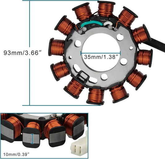 Magneto Stator Coil for Honda CRF110F (2013-2018) | 31120-KYK-911 - goofitmoto
