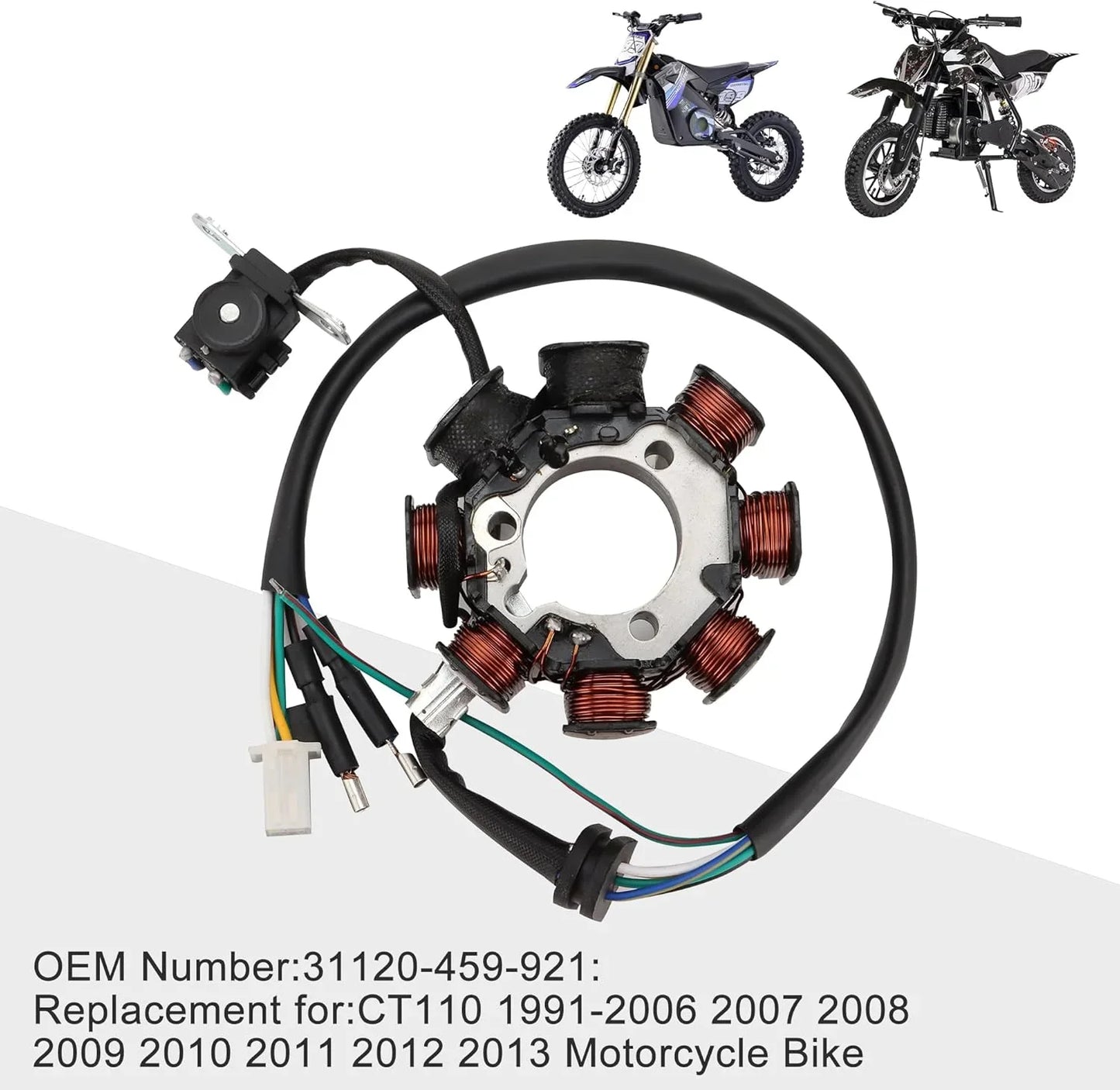 Magneto Stator Coil for Honda CT110 Postie Bike (1991-2013) - goofitmoto