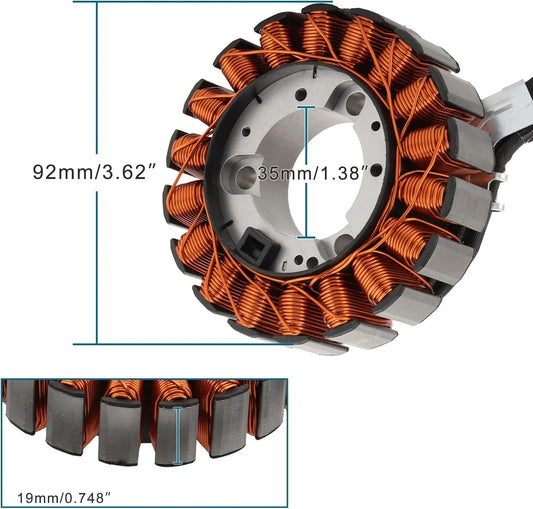Magneto Stator Coil for Honda TRX400 Rancher 400 AT (2004-2007) | 31120-HN7-003 - goofitmoto