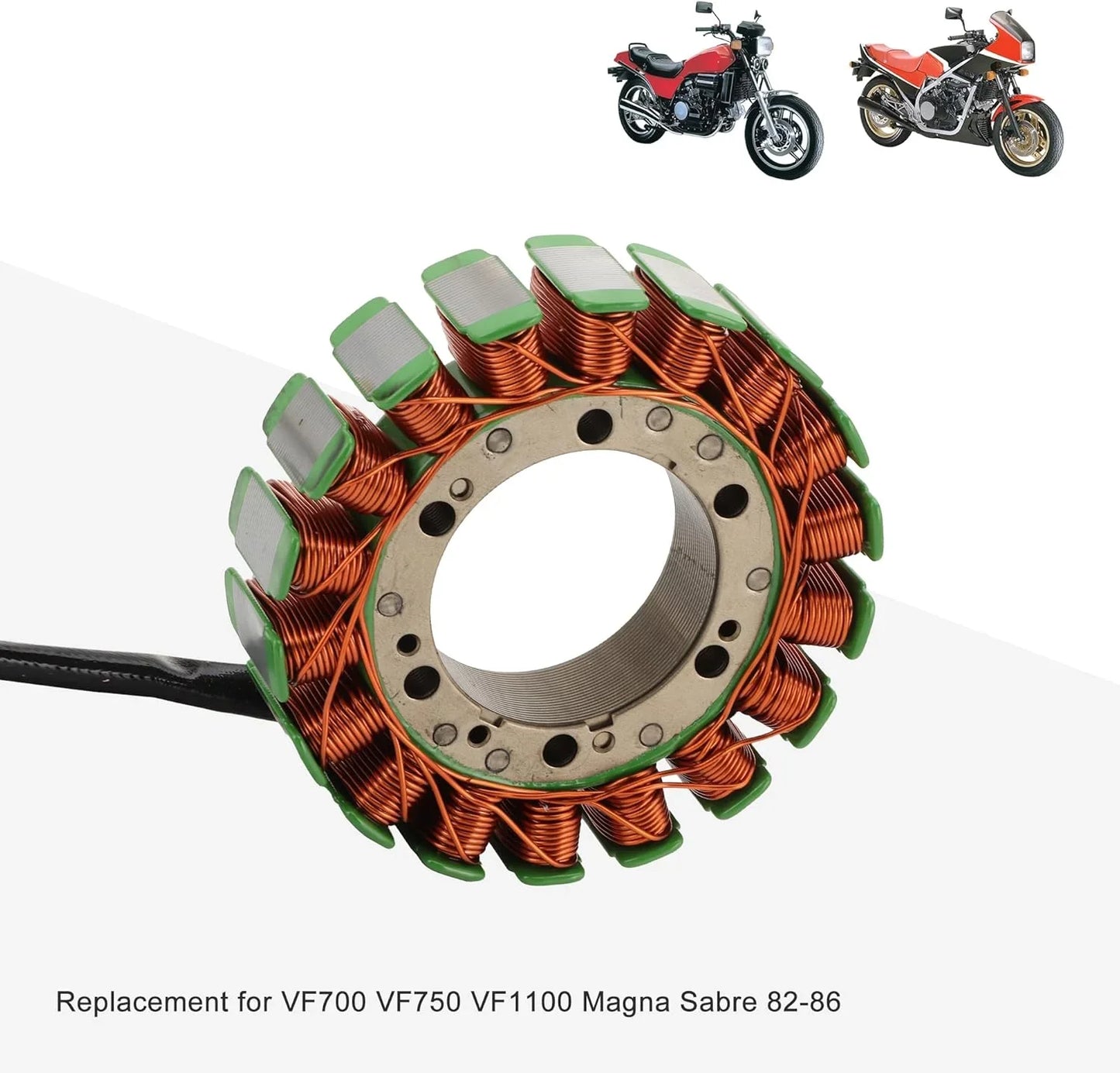Magneto Stator for Honda VF700 VF750 VF1100 (Magna & Sabre V45/V65) 1982-1986 - goofitmoto