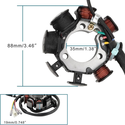 Magneto Stator Coil for Honda XR250R (1996-2004) | 31120-KCE-671 - goofitmoto