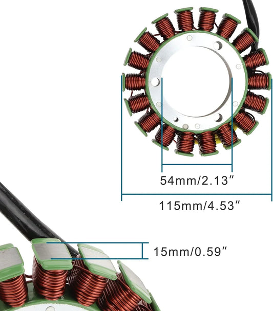 Magneto Stator Coil for Kawasaki Brute Force 750 4x4i (2008-2011) | 21003-0071 - goofitmoto