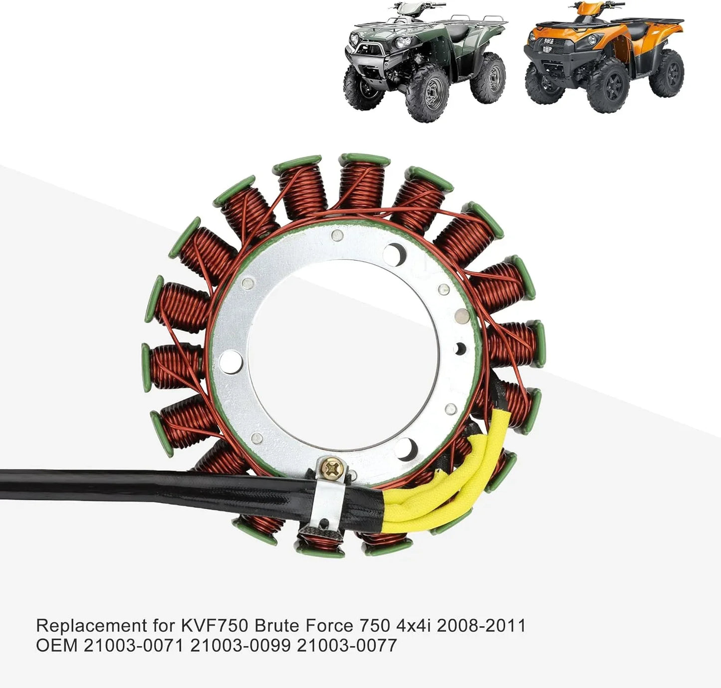 Magneto Stator Coil for Kawasaki Brute Force 750 4x4i (2008-2011) | 21003-0071 - goofitmoto