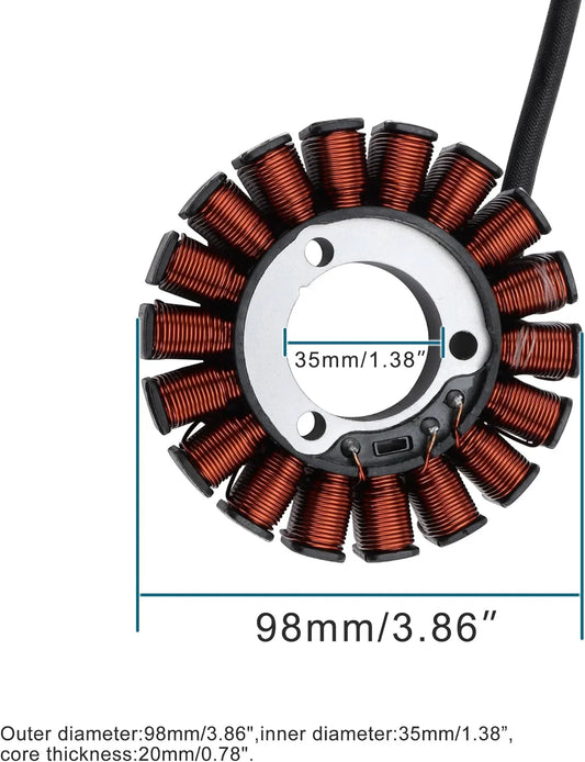 Magneto Stator Coil for Kawasaki Ninja 250SL Z250SL BX250 (2014-2017) | 21003-0141 - goofitmoto