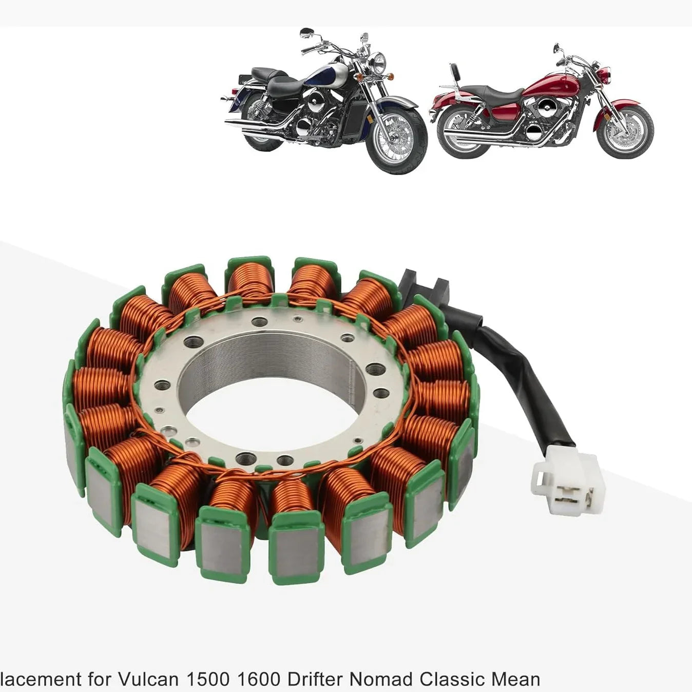 Magneto Stator Coil for Kawasaki Vulcan 1500 1600 Nomad Mean Streak | 21003-1372 - goofitmoto