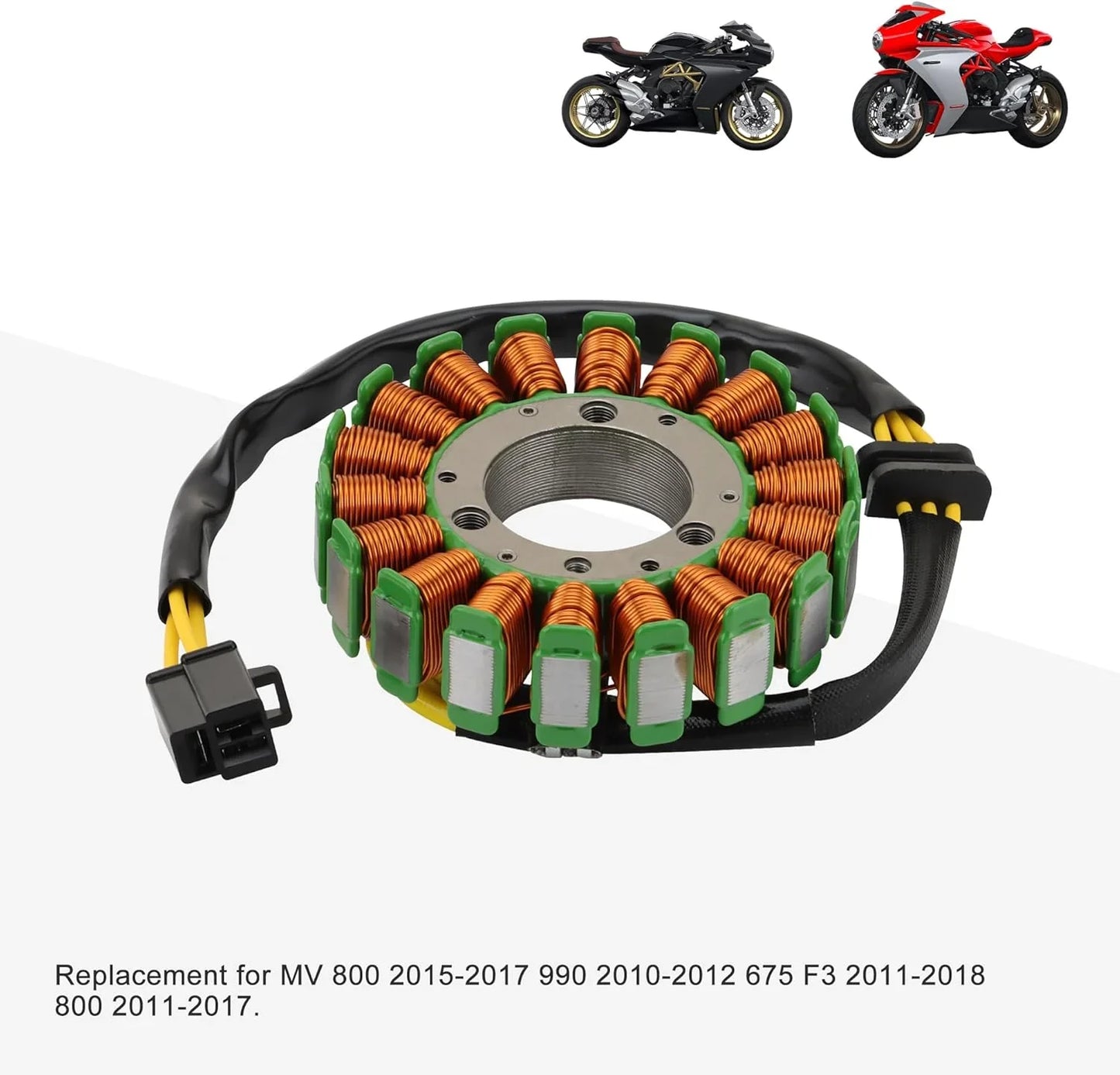 Magneto Stator Coil for MV Agusta F3 675 800 & Brutale 675 800 990 | OEM 8000B8312 - goofitmoto