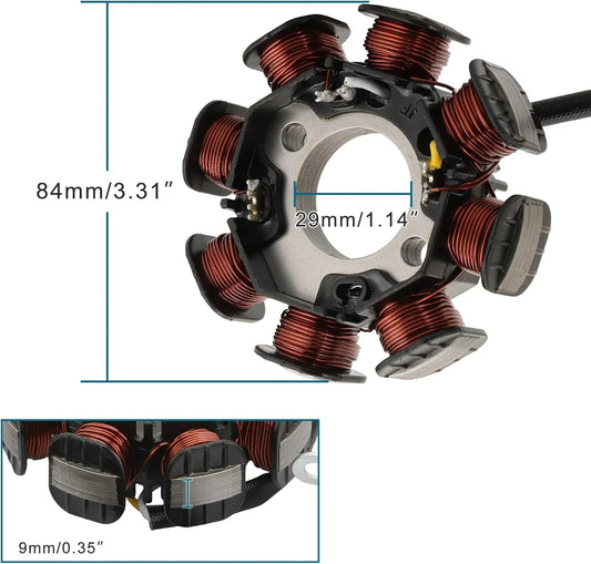 Magneto Stator Coil for Suzuki Viva 110 FX110 GSX110 Best110 | OEM 32101-30D00 - goofitmoto
